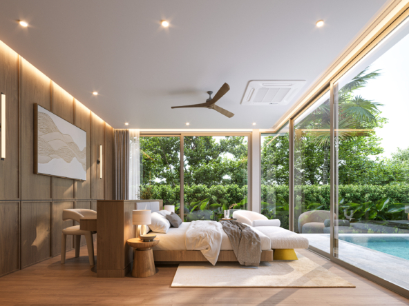 2.Bedroom - Monstera