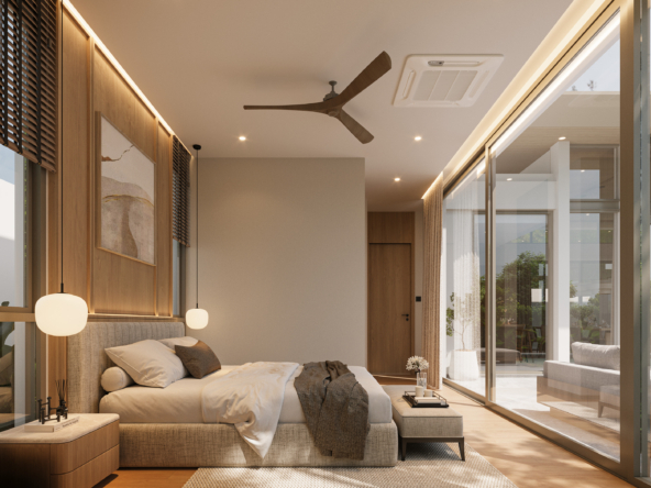 4.1Bedroom2 - Monstera