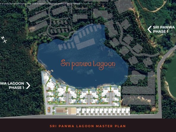 Sri panwa Lagoon Phuket - Master plan